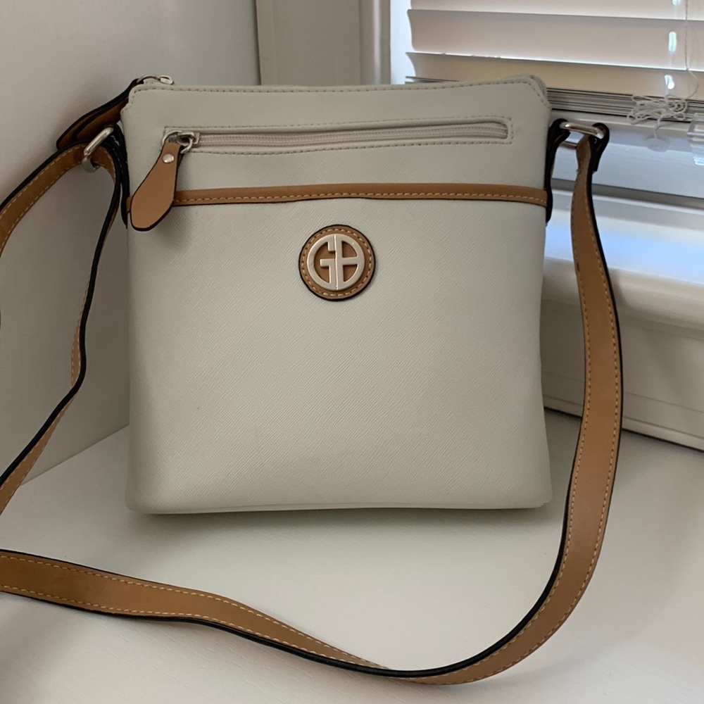 Two Tone CrossBody Bag by Giani Bernini